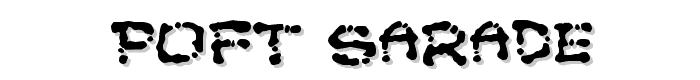 Poft Sarade font